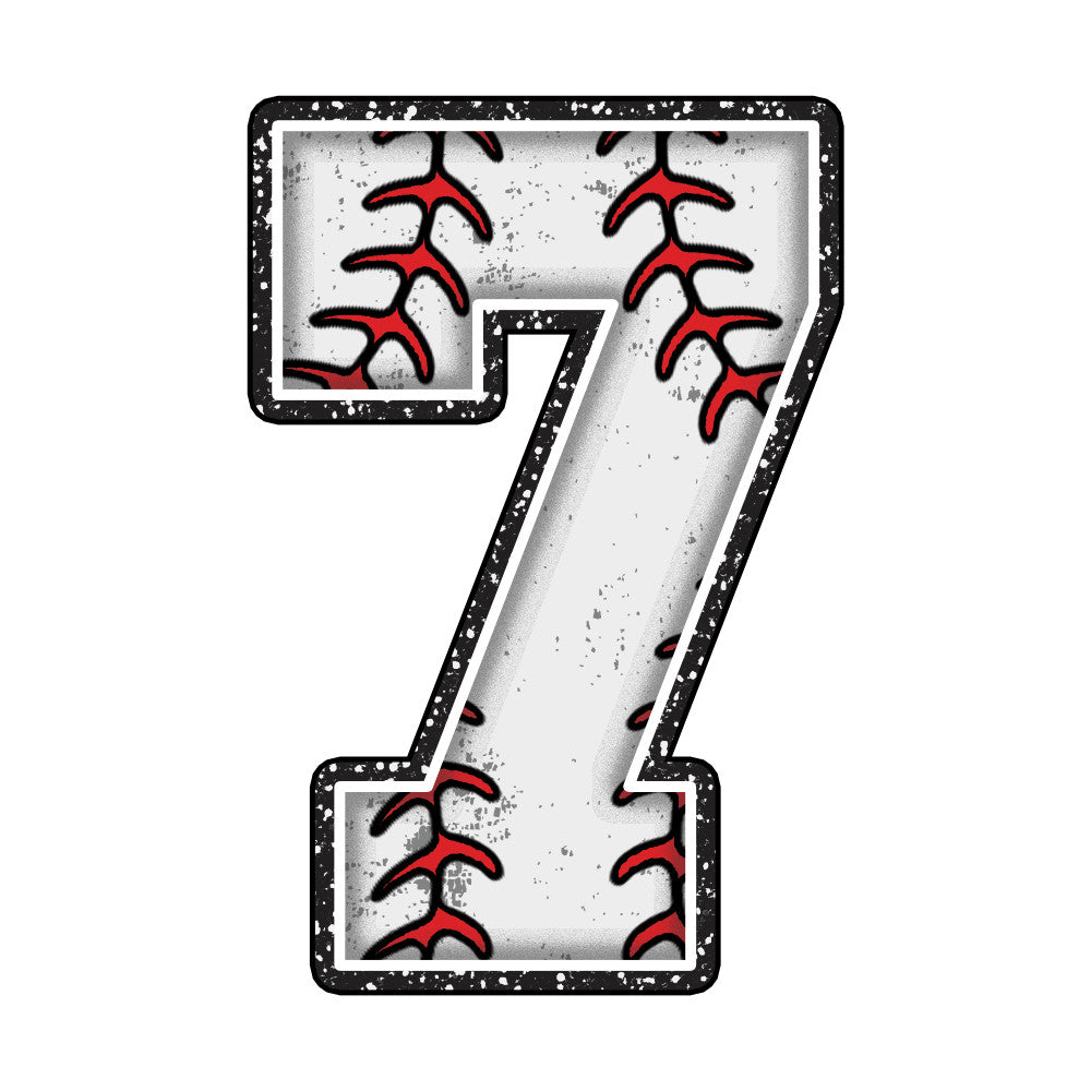 Baseball Alphabet Fabric Panel 8