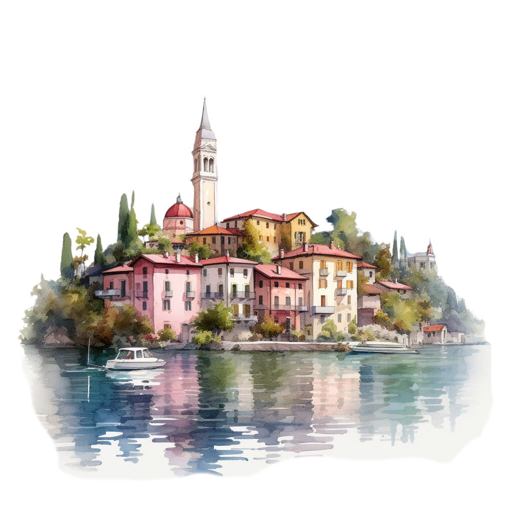Welcome to Italy Fabric Panel 7