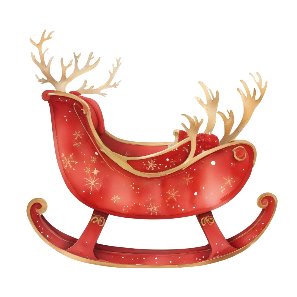 Christmas Element Fabric Panel 21