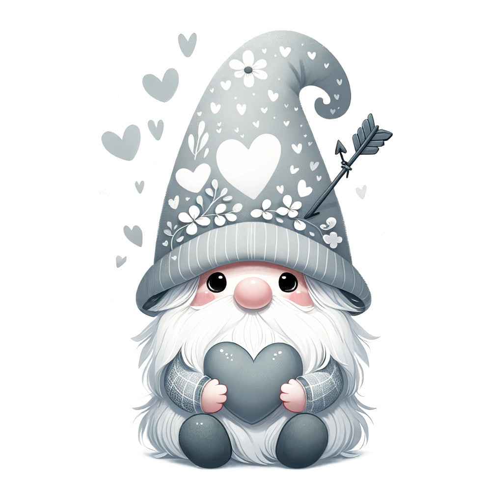 Adorable Pastel Gnome Fabric Panel 7