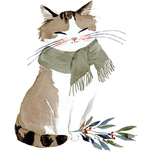 Woodland Animals Cottagecore Fabric Panel 25