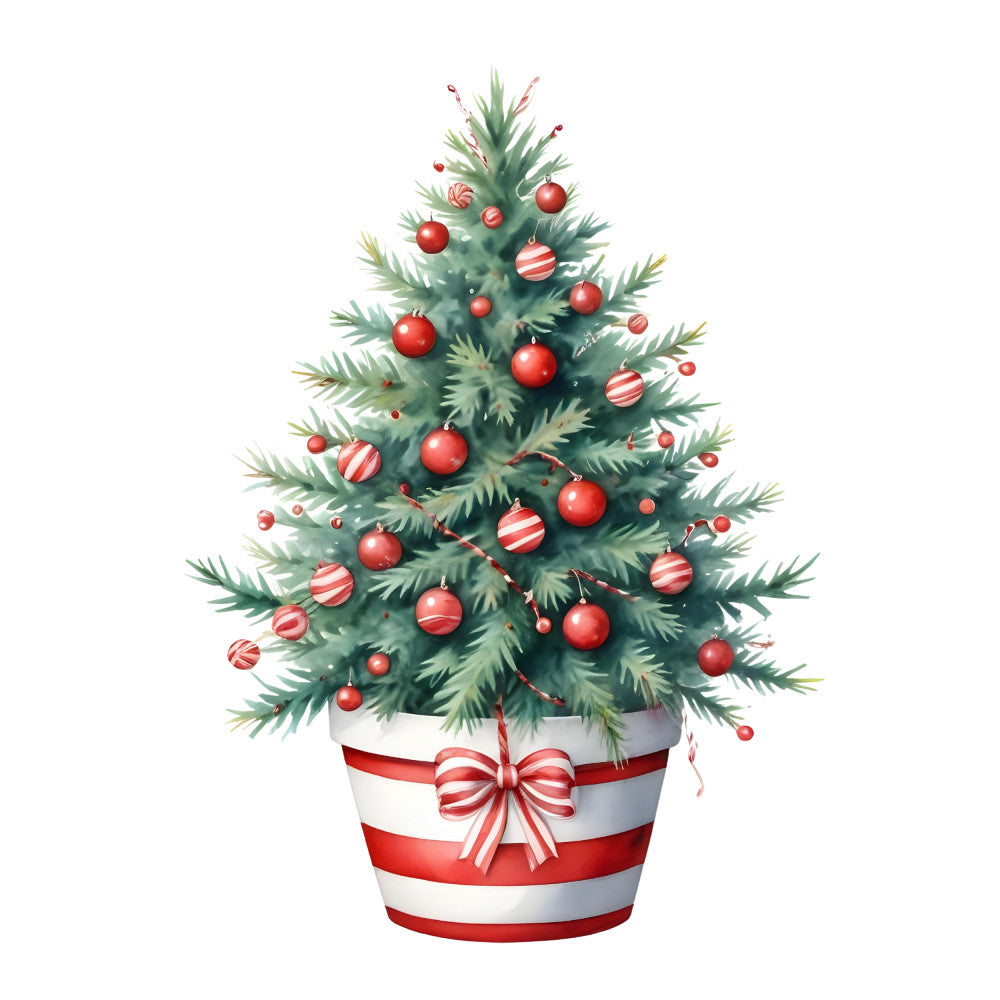 Christmas Element Fabric Panel 45