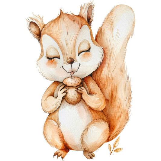 Woodland Animals World Fabric Panel 2