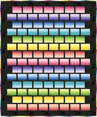 Ombre Ribbons Quilt Pattern
