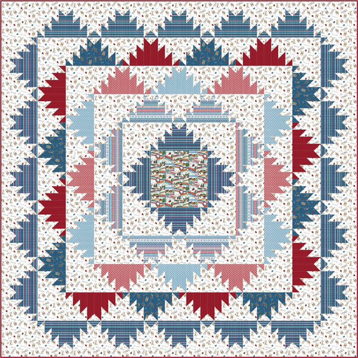 Skier's Paradise Quilt Pattern