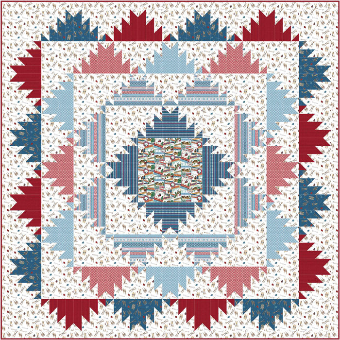 Skier's Paradise Quilt Pattern