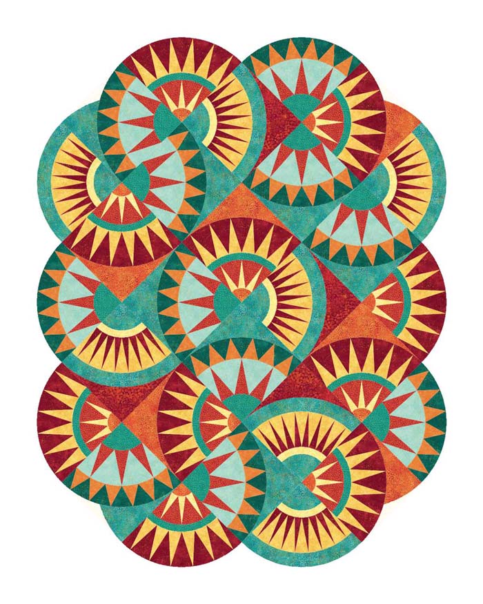 Starshine Beauty Quilt Pattern