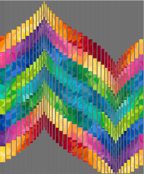 Fractal Quilt Pattern
