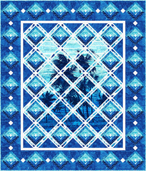 Logs & Lattice Quilt Pattern