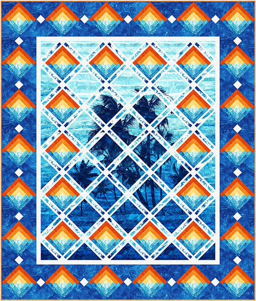 Logs & Lattice Quilt Pattern