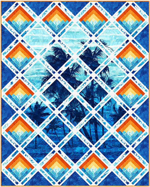 Logs & Lattice Quilt Pattern