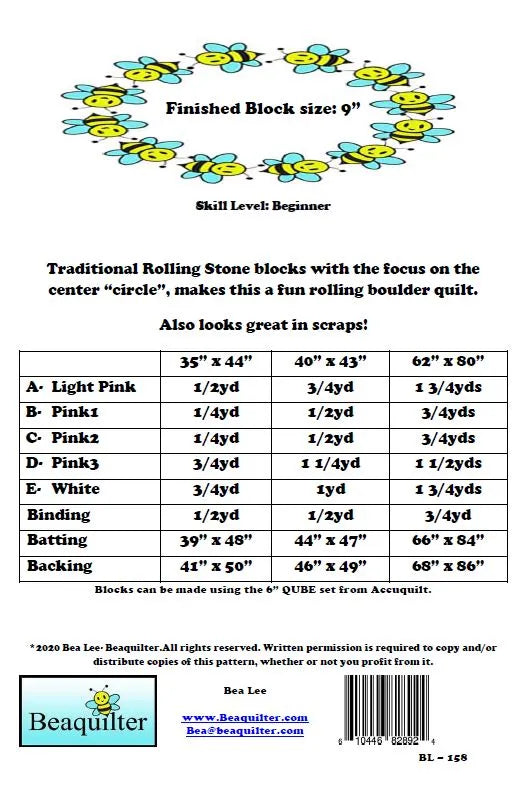 Rolling Boulders Downloadable Pattern