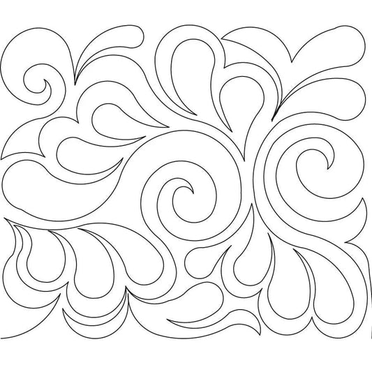 Feathers and Swirls Digital E2E