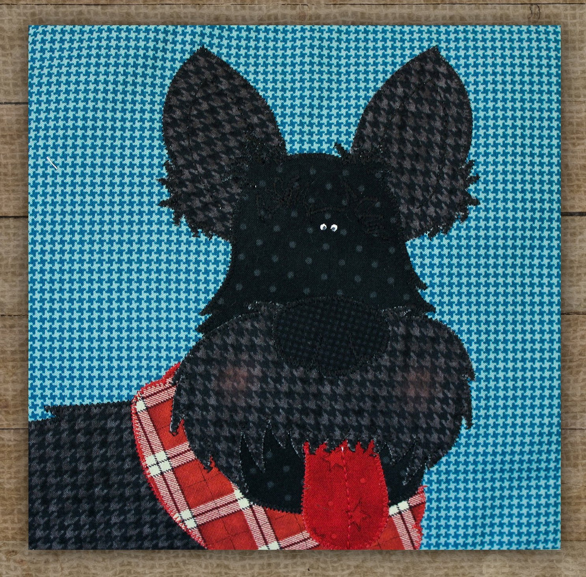 Scottish Terrier Precut Fused Applique Pack