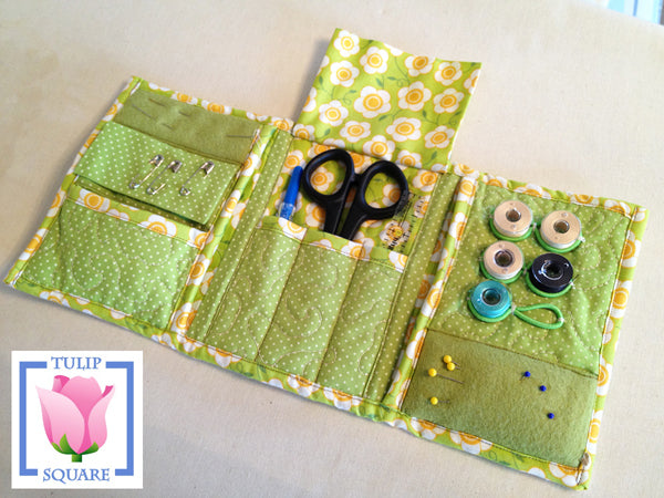 Tri Fold Sewing Caddy Quilt Pattern