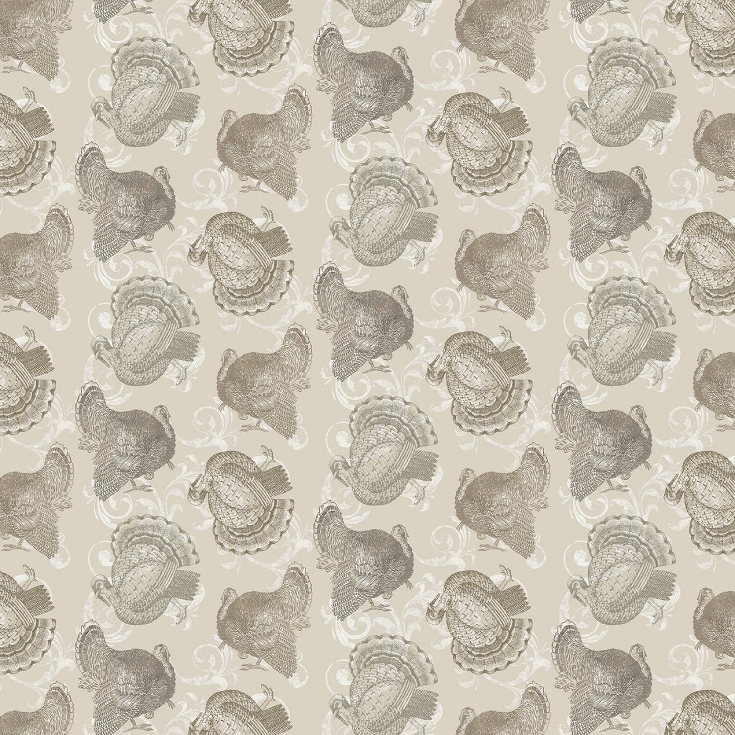 Turkey Time Fabric Collection - Benartex