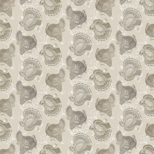 Turkey Time Fabric Collection - Benartex