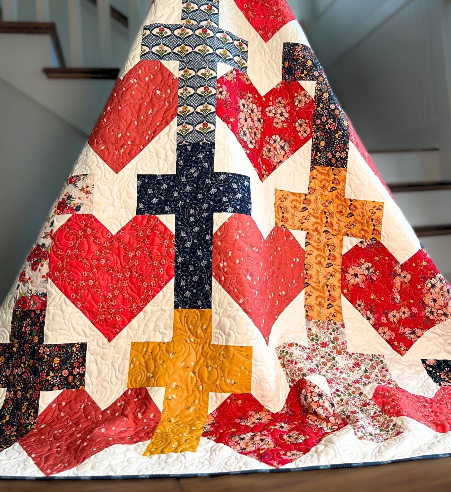 Yes He Loves Me Quilt Kit