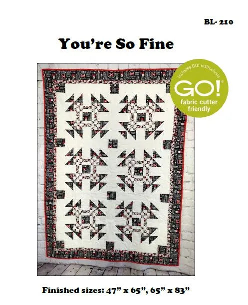You’re So Fine Downloadable Pattern